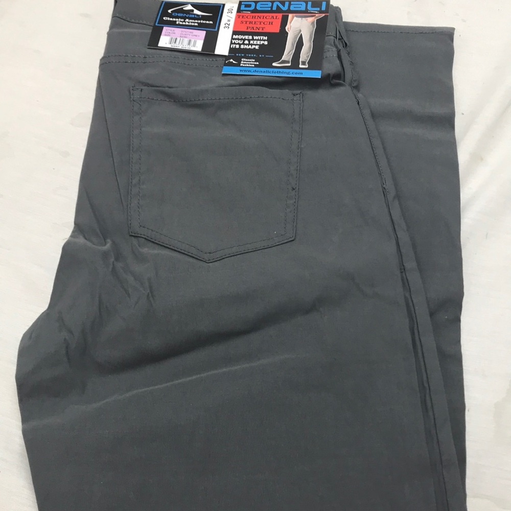 Denali Dusty Gray 32 - 30 Technical Stretch Pants New